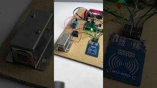 RFID Door Lock  RC522  diy diyprojects shorts [upl. by Eikkin722]