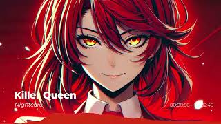 Nightcore ➵ KILLER QUEEN NV  Switching Vocals Best Nightcore Gaming Music 2024 [upl. by Adeirf545]