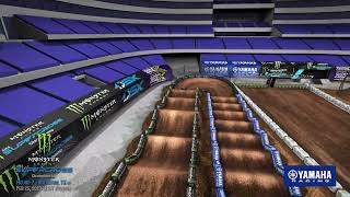 Yamaha Animated Track Map  Arlington 2023 [upl. by Neehar]