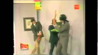 JAPPENING CON JA quotALMORZANDO EN LA NOCHEquot  TVN CHILE 1989 [upl. by Helsell]