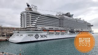 MSC Seaview Cruise ship Tour 2023 [upl. by Milly]