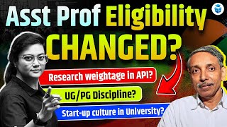 Assistant Professor 2024 Eligibility Changed New Rules😱Aditi Mam [upl. by Nolyarb]