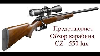 Обзор Карабина CZ550 Lux 4 года эксплуатации [upl. by Ateekahs]