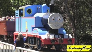 Riding a Real Thomas the Tank Engine Train Experience Highlights [upl. by Sucitivel427]