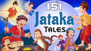 151 Jataka Tales  Short Stories for Kids in English  English Stories for Kids [upl. by Spillar]