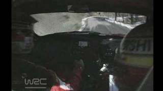 Makinen onboard WRC Rally Montecarlo 2001 [upl. by Iphlgenia]