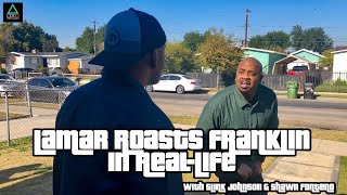 Lamar roasts Franklin IN REAL LIFE THOUGH GTAV Real Life Comparisons [upl. by Mat]