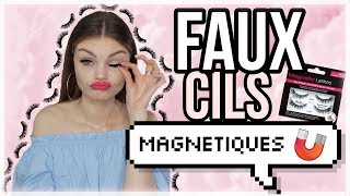 JE TESTE LES FAUX CILS MAGNÉTIQUES 🧲🧲 [upl. by Natale]