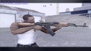 GTA San Andreas Mods  FULL WEAPON PACK DOWNLOAD [upl. by Ahsinot]