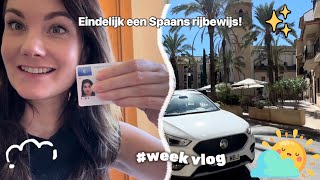 Eindelijk heb ik een Spaans rijbewijs 🏅🫡 Na 9 maanden [upl. by Bilat142]