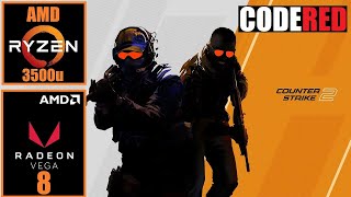 CounterStrike 2 CS2  Ryzen 5 3500u  AMD Vega 8  8GB RAM FPS Test [upl. by Nima]