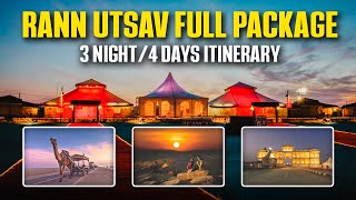 3 Nights4 Days Itinerary Of Rann Utsav Package  The Tent City [upl. by Sucul601]