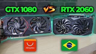 GTX 1080 DO ALIEXPRESS VS RTX 2060 6GB QUAL A ESCOLHA CERTA TESTE COMPARATIVO 2022 [upl. by Rengia]