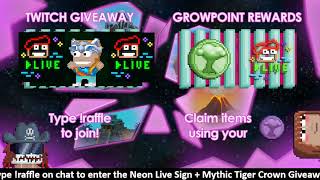 Growtopia Live Anniversary Special Featuring The Intern  Xinyi [upl. by Eiluj]