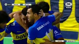 Boca Juniors 62 Dep Cali  Fase de Grupos Copa Libertadores 2016 [upl. by Alil705]