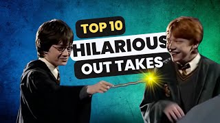 10 Hilarious Harry Potter Outtakes [upl. by Giles]