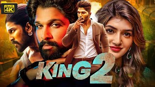 King 2 Allu Arjun amp Sreeleela 2024 Full Hindi Dubbed New Movie  Blockbuster South Action Movies [upl. by Natanhoj715]