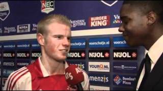 Interview Humberto Hanekam met Davy Klaassen [upl. by Erodeht]