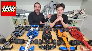 LEGO Formula 1 Comparison  Mercedes AMG W14 42171 [upl. by Akinar147]