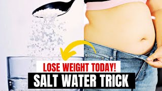 Salt Water Trick Reviews ⚠️⛔STOP NOW✅ Does The Salt Water Trick Really Work Fat Burn Pills [upl. by Aitas86]