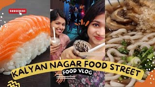 Bengaluru’s food street😋KammanahalliKalyan Nagar😎foodiesbangalore street food trendingshorts [upl. by Elleneg543]