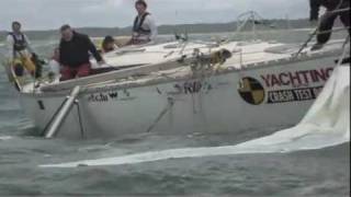 Yachting Monthlys Crash Test Boat Dismasting [upl. by Suiraj]