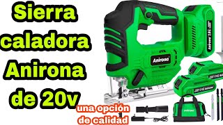 SIERRA CALADORA ANIRONA 20V parati viral tools trabajo make nuevo herramientas fypシ fy [upl. by Swor]