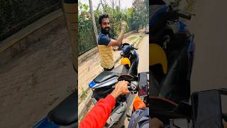 Going to service centre bike problem🤗lekirider bengaluru [upl. by Llerret]