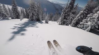 Powder Skiing  Revelstoke British Columbia [upl. by Aneris]