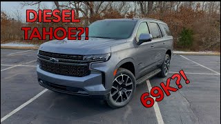 2022 Tahoe RST DIESEL OVERVIEW [upl. by Eirac793]