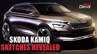 Skoda Kamiq first sketches revealed to debut at Geneva Motor Show [upl. by Iorgos501]