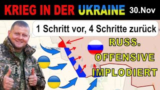 30Nov Wende  UKRAINER GEWINNEN DIE OBERHAND  UkraineKrieg [upl. by Mutz]