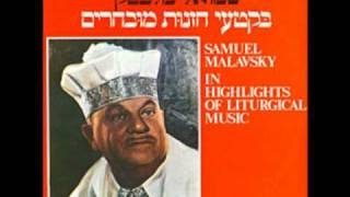 Samuel Malavsky sings Riboin Hoilomim [upl. by Ssidnak]