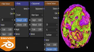 How to use Bump and Displacement in Blender [upl. by Eelatan342]