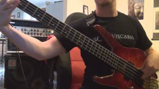 Ne Obliviscaris Tapestry Of The Starless Abstract BASS PLAYTHROUGH [upl. by Laersi]