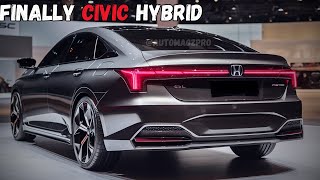 FINALLY 🔥 2025 Honda Civic Hybrid Secrets Revealed [upl. by Iemaj]