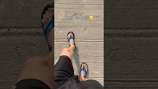 Which one is better 😂👀 slide slippers flipflopas funnyclothes funny joke [upl. by Sane]