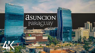 【4K】🇵🇾 3 ½ HOUR DRONE FILM «This is Asuncion» 🔥🔥🔥 Paraguay 🎵 Piano Relaxation Music [upl. by Aletha869]