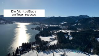 Heißluftballonfahrt bei der Montgolfiade 2020 am Tegernsee [upl. by Novyar]