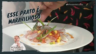 RECEITAS DO PESADELO  Tartar de salmão [upl. by Attecnoc]