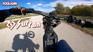 Unboxing and testing my BRAND NEW SurRon X EBike [upl. by Citarella394]