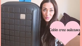 WHAT LUGGAGE TO GET AS CABIN CREW   Tasha Parker [upl. by Irok]