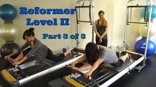 UpsideDown Pilates  Reformer Level II Part 3 of 3 [upl. by Gabrielson]