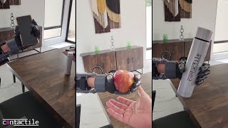 Prosthetic hand with 3D force sensors in fingertips [upl. by Griffiths]