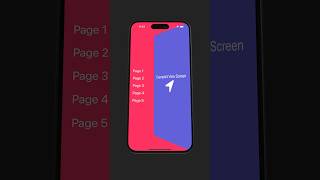 Side Menu with SwiftUI shorts [upl. by Radmen]