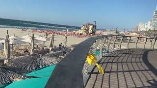 Special beach of Tel Aviv “Allenby” [upl. by Ciryl]