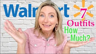 What Do You Think I Paid for 7 Outfits Using Only WALMART Items [upl. by Malissa]