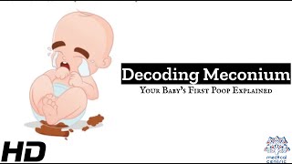 Meconium The Ultimate Guide to Understanding Babys First Poop [upl. by Askari]