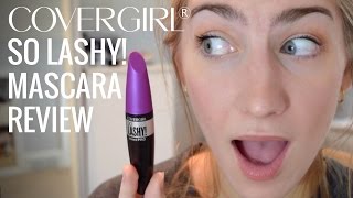 NEW COVERGIRL So Lashy Mascara Review [upl. by Yousuf958]