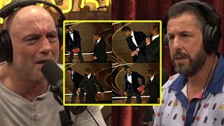 Adam Sandler On Will Smith Slapping Chris Rock  Joe Rogan amp Adam Sandler [upl. by Meraree]